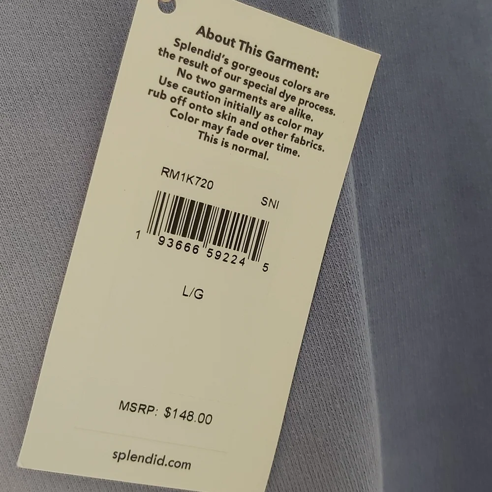 Splendid Spray Dye Pullover - Picture 4 of 5